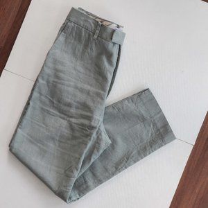 UNIQLO | Cotton-Linen straight trouser pants